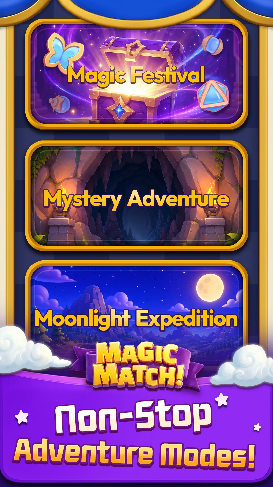 Teenieping Magic Match screenshot